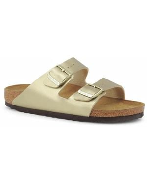 Birkenstock Sliders - Metallic