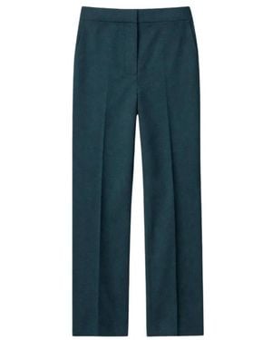 Frankie Shop Bea High-Rise Straight Hosen - Blau