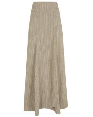 Cortana Maxi Skirts - Neutro