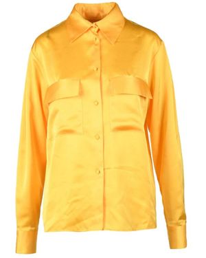 Nineminutes Overhemden ,Geel ,Polyester Shirt