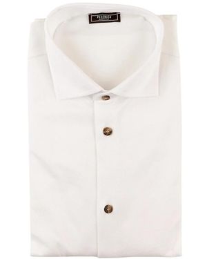 Peserico Formal Shirts - White