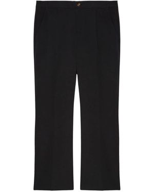 Elena Miro Cropped Trousers - Black
