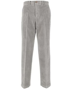 BRIGLIA Straight Trousers - Gris