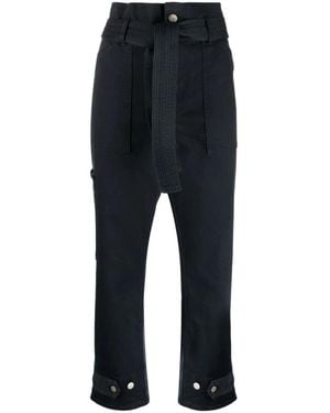P.A.R.O.S.H. Cropped Trousers - Black