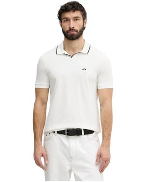 ARMANI EXCHANGE Polo Shirts - Blanco