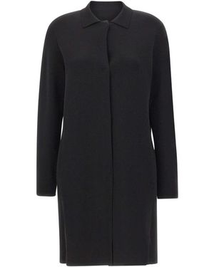 Kangra Single-Breasted Coats - Negro