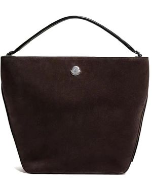 Moncler Tassen ,Bruin ,Carlo Hobo - Zwart
