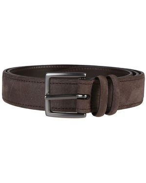 Orciani Klassischer ledergürtel - Braun