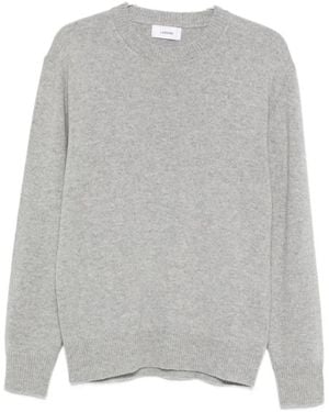 Lardini Round-Neck Knitwear - Grigio