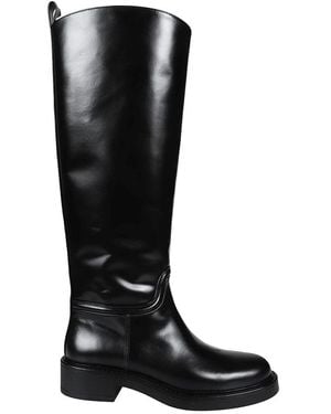 Stuart Weitzman High Boots - Negro