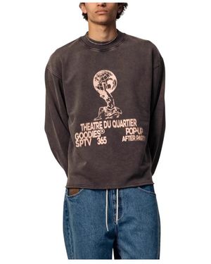 Goodies Sportive Theatre Du Quartier Crewneck - Braun