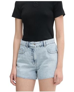 Patrizia Pepe Denim Shorts - Negro