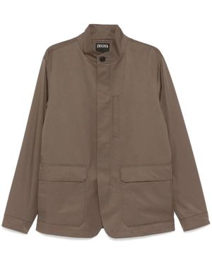 ZEGNA Light Jackets - Marrone