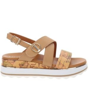 Alviero Martini 1A Classe Wedges - Brown