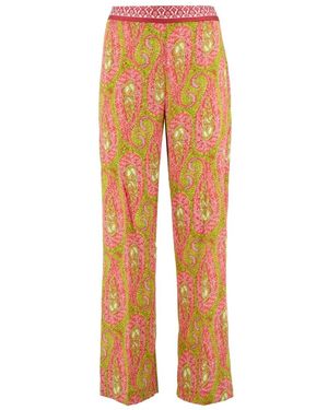 Etro Wide Trousers - Orange