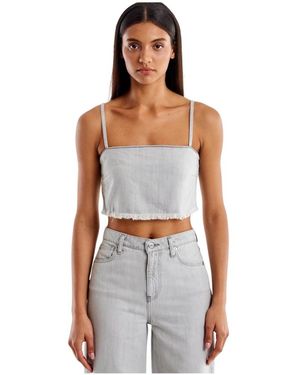 ViCOLO Sleeveless Tops - Grijs