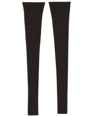 Cortana Accessoires ,Bruin ,Wol Erika Armwarmers - Zwart