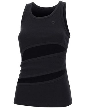 Coperni Spiral Tank Top - Zwart
