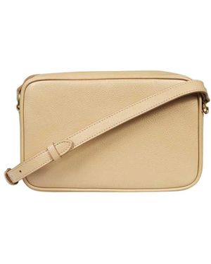 Il Bisonte Tassen ,Leer Stijlvolle Leren Crossbodytas - Naturel