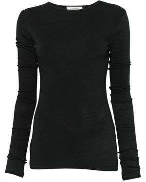 Entire studios Crewneck T-Shirt - Zwart