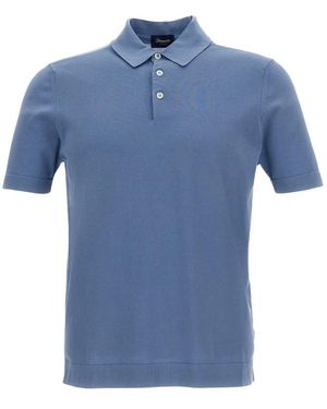 Drumohr Polo Shirts - Blue
