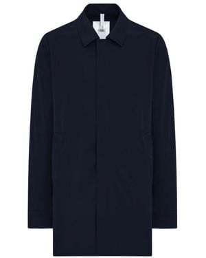 DUNO Single-Breasted Coats - Blue