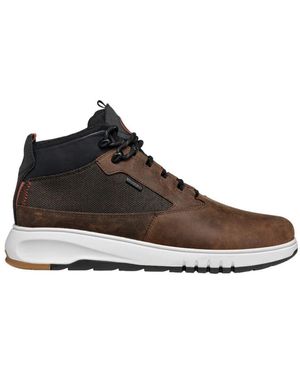 Geox Lace-Up Boots - Brown