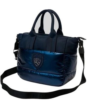 Blauer Tote Bags - Azul