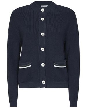 Brunello Cucinelli Cardigans - Blau