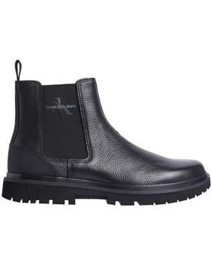 Calvin Klein Eva Mid Chelsea Boots Triple - Black