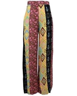 Akep Wide Trousers - Multicolour