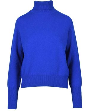 Victoria Beckham Turtlenecks - Blu