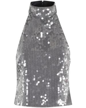 ROTATE BIRGER CHRISTENSEN Sleeveless Tops - Grigio