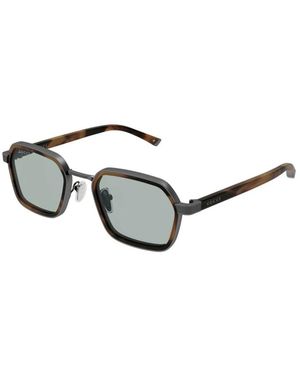 Gucci Rechthoekige Zonnebril - Grijs
