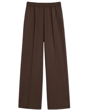 Weekend by Maxmara Straight Trousers - Brown