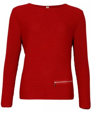 Skovhuus Round-Neck Knitwear - Rosso