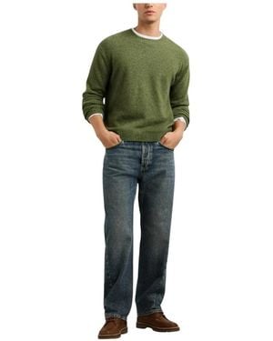 Pepe Jeans Round-Neck Knitwear - Green