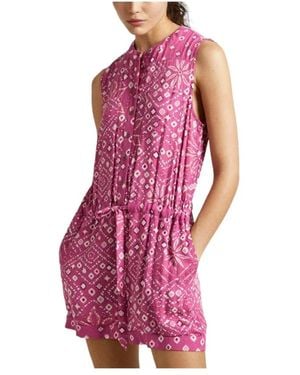 Pepe Jeans Playsuits - Pink