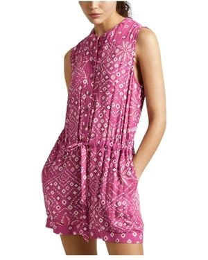Pepe Jeans Playsuits - Pink