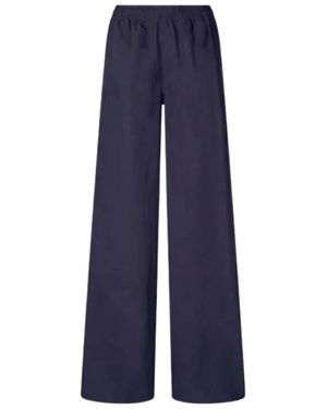 Save The Duck Broeken ,Blauw ,Polyester Yenna Wide Broeken