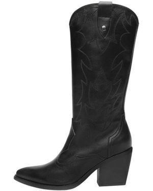 Nero Giardini Cowboy Boots - Black