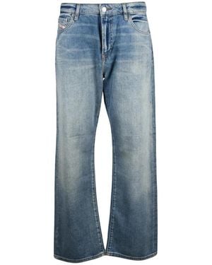 DIESEL Straight Jeans - Azul