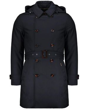 Moorer Waterproof Padded Jacket - Blauw