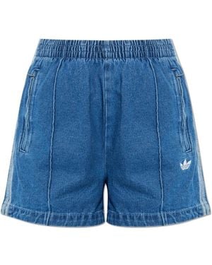 adidas Originals Denim Shorts - Blue