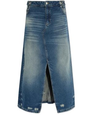 MISBHV Denim Skirts - Blue