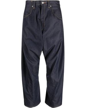 Junya Watanabe Cropped Jeans - Blue
