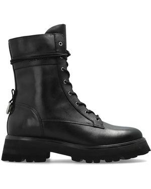 Michael Kors Lace-Up Boots - Black