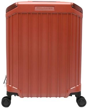 Piquadro Pq Light Slim Cabin Spinner - Braun