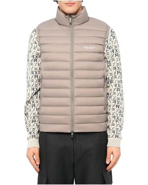 ARMANI EXCHANGE Waistcoats - Grey