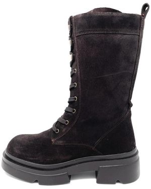 Emanuélle Vee Hero Schnürstiefel - Schwarz